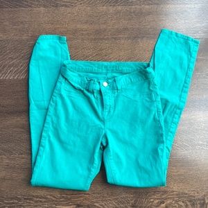 J Brand skinny leg green 26 jeans pants women